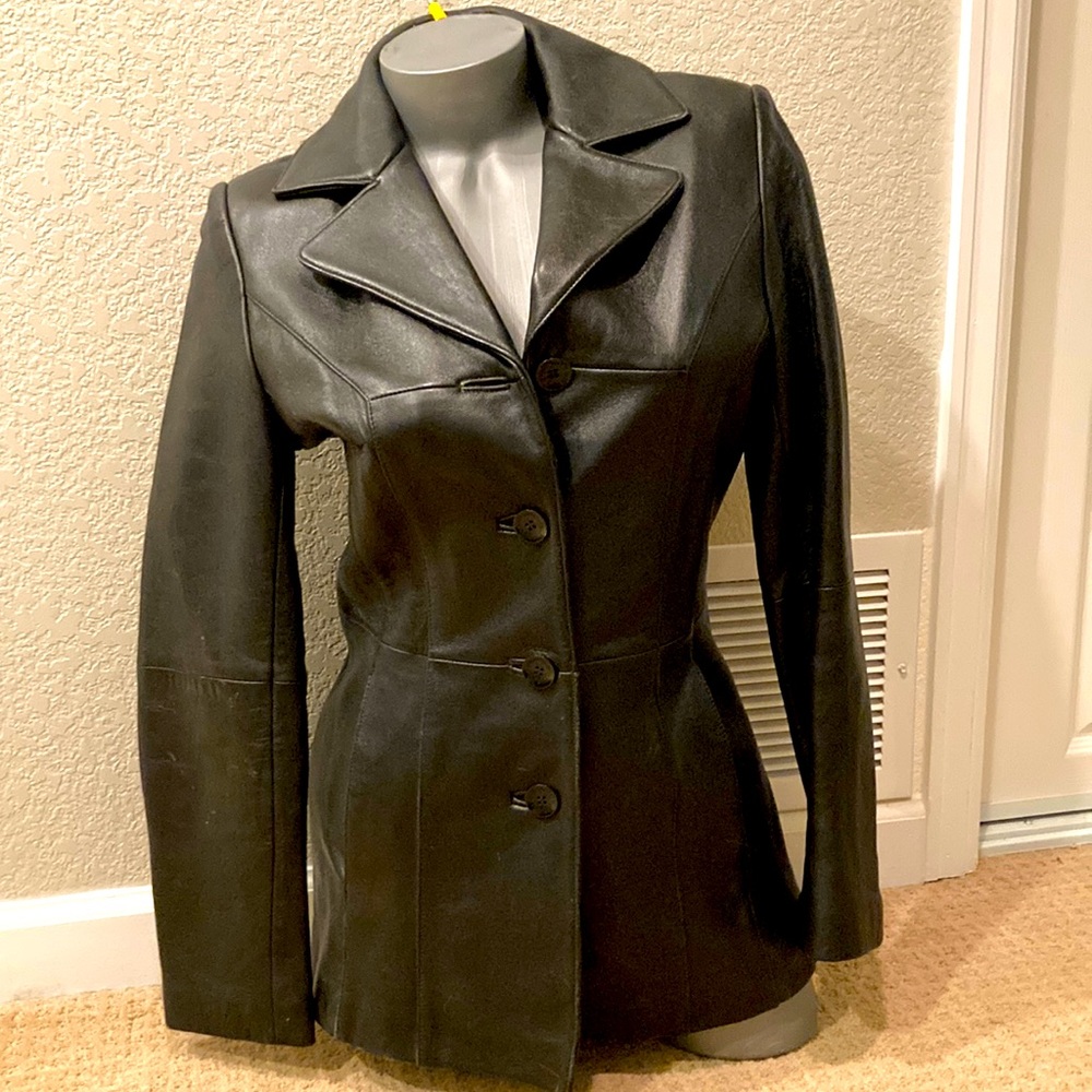 Leather jacket